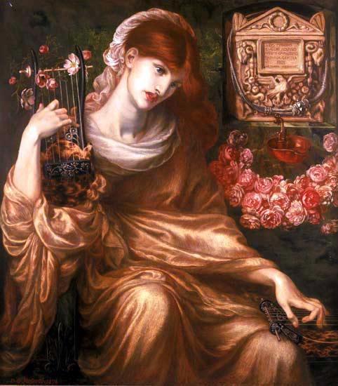 Dante Gabriel Rossetti Roman Widow oil painting image